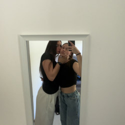 fotka v zrcadle s Gabi