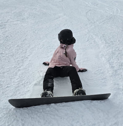 já na snowboardu